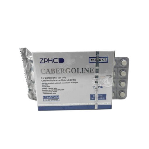 Cabergoline ZPHC — 0.25 mg × 50 tablets