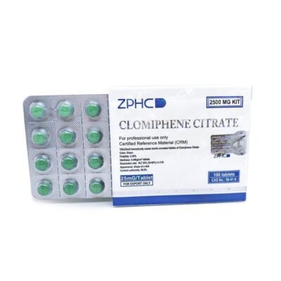 Clomiphene Citrate (Clomid) ZPHC — 25 mg (100 tablets)