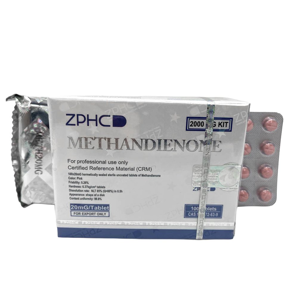 Methandienone (Dianabol) ZPHC — 20 mg (100 tablets × 20 mg)